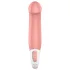 Satisfyer Master - vibratore ricaricabile impermeabile - color naturale