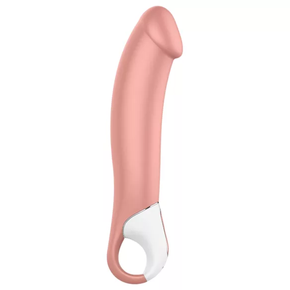 Satisfyer Master - vibratore ricaricabile impermeabile - color naturale