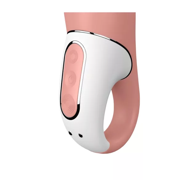 Satisfyer Master - vibratore ricaricabile impermeabile - color naturale