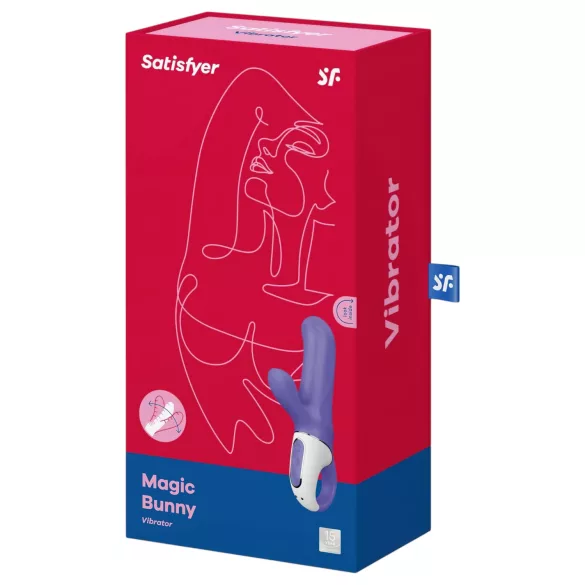 Satisfyer Magic Bunny - vibratore rabbit impermeabile - stimolatore clitoride
