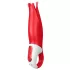 Satisfyer Power Flower - vibratore ricaricabile impermeabile - rosso