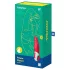 Satisfyer Power Flower - vibratore ricaricabile impermeabile - rosso