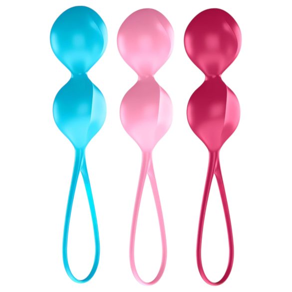 Satisfyer V Balls - set palline vaginali geisha duo - 3 pezzi