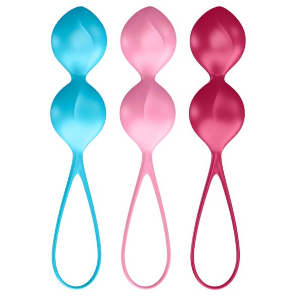 Satisfyer V Balls - set palline vaginali geisha duo - 3 pezzi