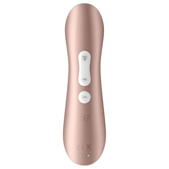 Satisfyer Pro 2+ - stimolatore clitorideo ricaricabile con vibrazione - marrone