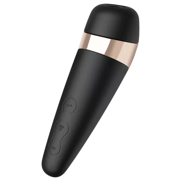Satisfyer Pro 3+ - vibratore clitoride ricaricabile waterproof (nero)