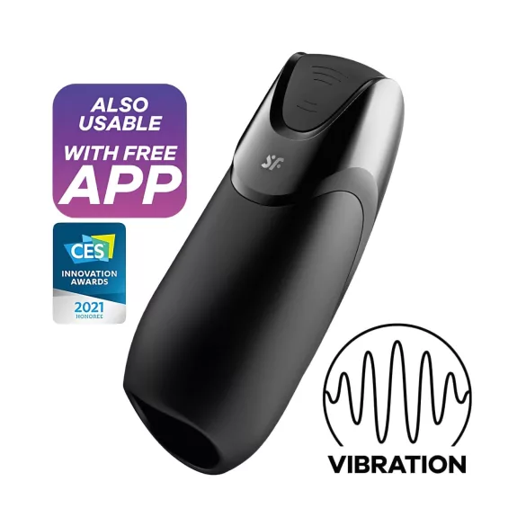 Satisfyer Men - masturbatore automatico - nero