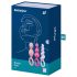 Satisfyer Booty Call - set plug anale - silicone colorato 3 pezzi