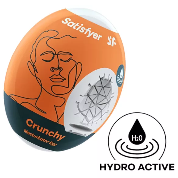 Satisfyer Egg Crunchy - masturbatore a forma di uovo - 1 pezzo