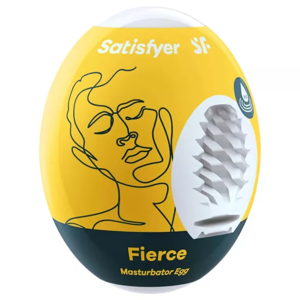 Satisfyer Egg Fierce - masturbatore a uovo per uomo - 1 pezzo