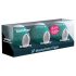 Satisfyer Egg Naughty - set masturbatore uomo a forma di uovo (3 pezzi)