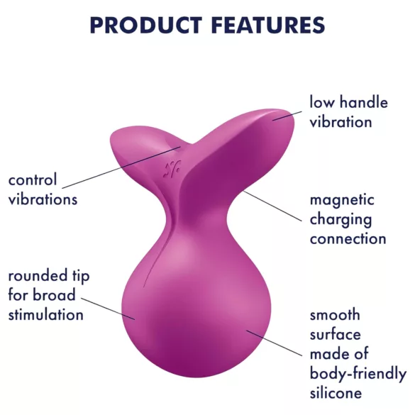 Satisfyer Viva la Vulva 3 - Vibratore Clitorideo (Viola)