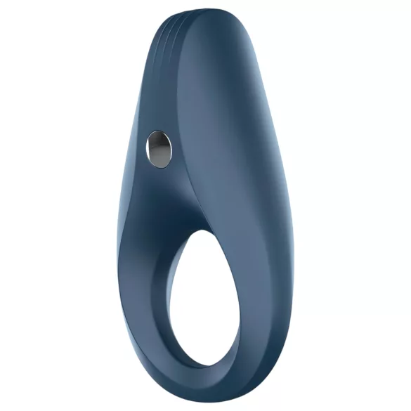Satisfyer Rocket Ring - anello fallico vibrante impermeabile - silicone blu