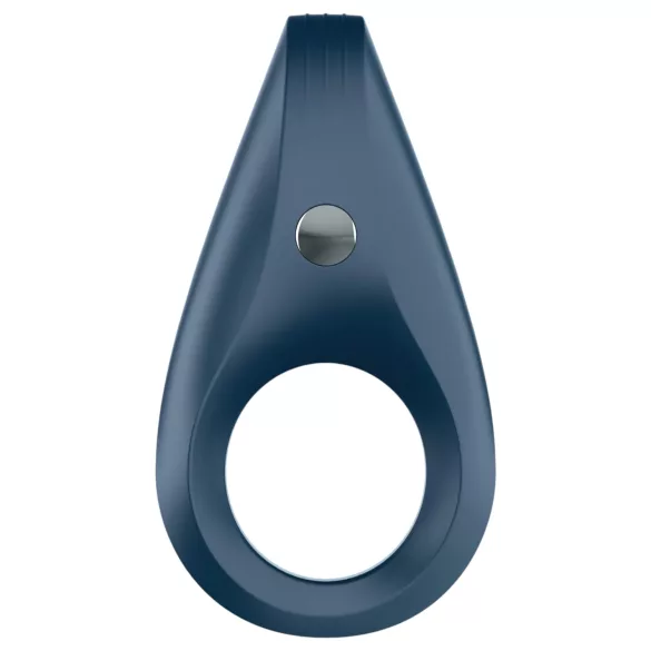 Satisfyer Rocket Ring - anello fallico vibrante impermeabile - silicone blu