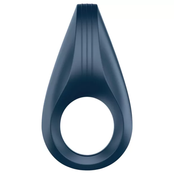 Satisfyer Rocket Ring - anello fallico vibrante impermeabile - silicone blu