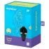 Satisfyer Sweet Treat - vibratore clitoride rotante ricaricabile - nero