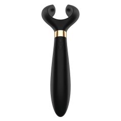   Satisfyer Endless Fun - vibratore per coppia ricaricabile impermeabile nero