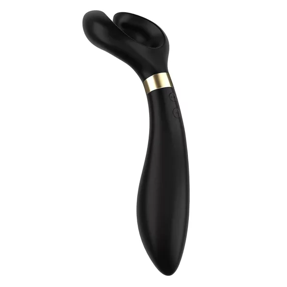 Satisfyer Endless Fun - vibratore per coppia ricaricabile e impermeabile (nero)