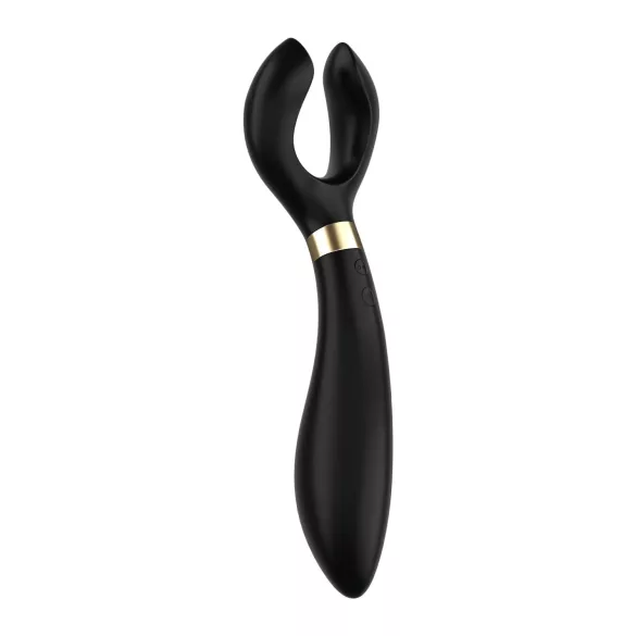 Satisfyer Endless Fun - vibratore per coppia ricaricabile e impermeabile (nero)