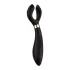 Satisfyer Endless Fun - vibratore per coppia ricaricabile e impermeabile (nero)