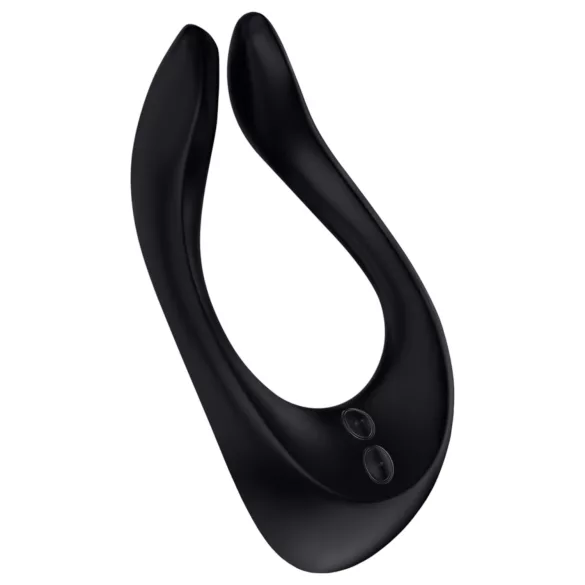 Satisfyer Endless Joy - vibratore per coppia ricaricabile impermeabile nero