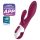 Satisfyer Heated Affair - vibratore clitorideo riscaldante - silicone rosso