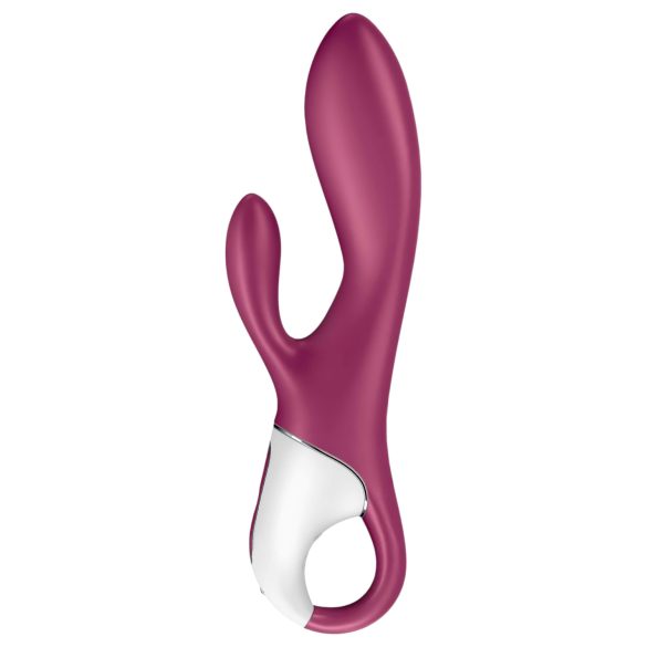Satisfyer Heated Affair - vibratore clitorideo riscaldante - silicone rosso