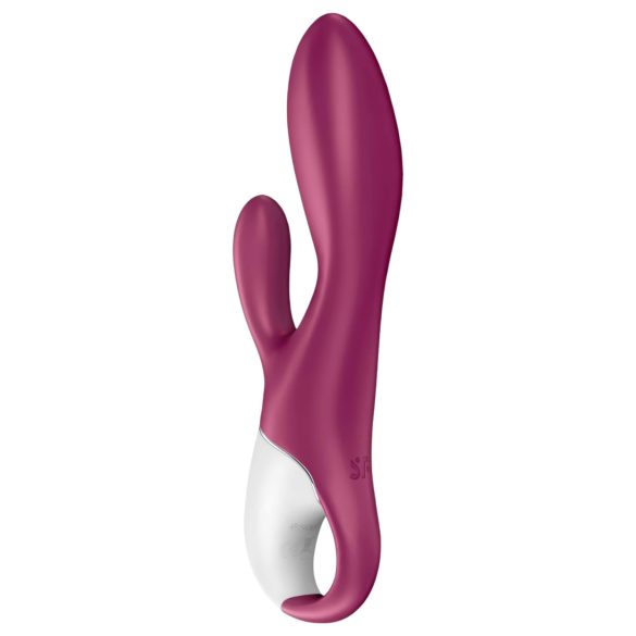 Satisfyer Heated Affair - vibratore clitorideo riscaldante - silicone rosso