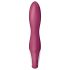 Satisfyer Heated Affair - vibratore clitorideo riscaldante - silicone rosso