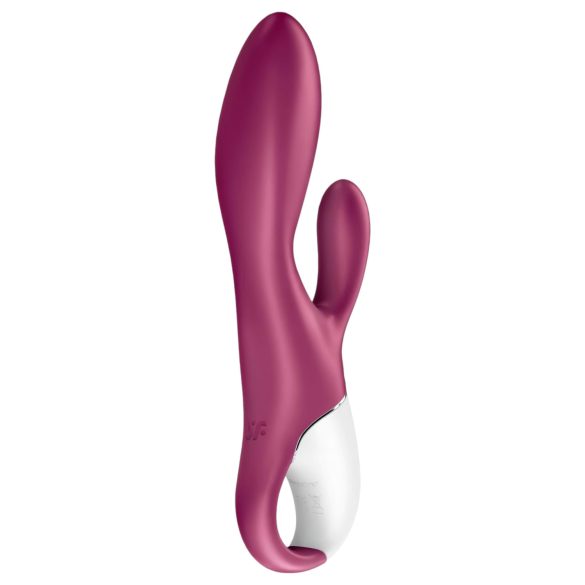 Satisfyer Heated Affair - vibratore clitorideo riscaldante - silicone rosso
