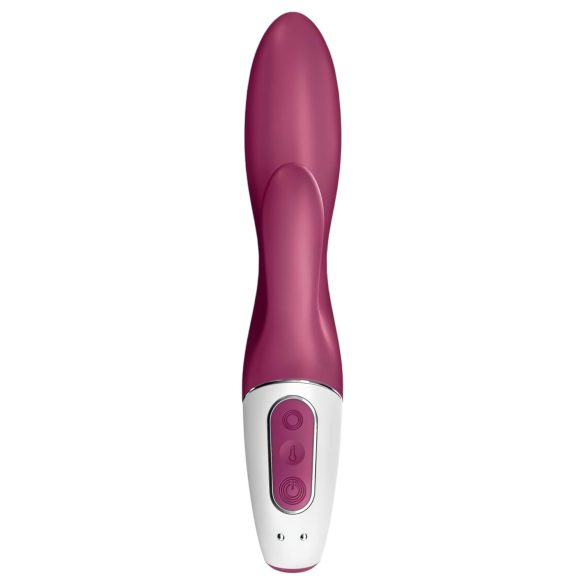 Satisfyer Heated Affair - vibratore clitorideo riscaldante - silicone rosso