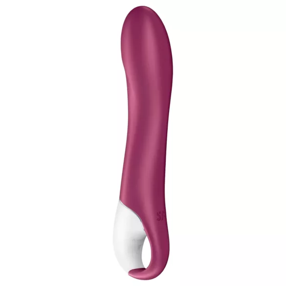 Satisfyer Big Heat - vibratore punto G riscaldante ricaricabile - rosso