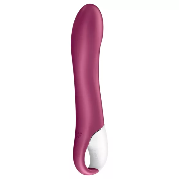 Satisfyer Big Heat - vibratore punto G riscaldante ricaricabile - rosso