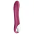 Satisfyer Big Heat - vibratore punto G riscaldante ricaricabile - rosso