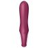 Satisfyer Hot Bunny - vibratore riscaldante con stimolatore clitoride - rosso