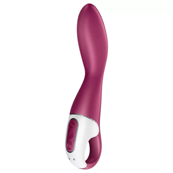 Satisfyer Heated Thrill - Vibratore riscaldante controllato tramite app (rosso)
