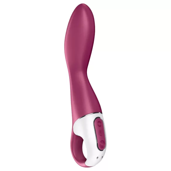 Satisfyer Heated Thrill - Vibratore riscaldante controllato tramite app (rosso)