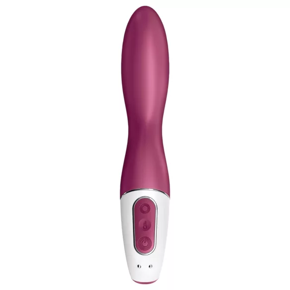 Satisfyer Heated Thrill - Vibratore riscaldante controllato tramite app (rosso)