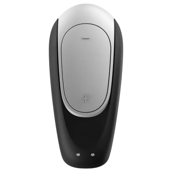 Satisfyer Double Fun - vibratore per coppia con app (nero)