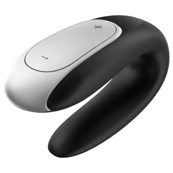 Satisfyer Double Fun - vibratore per coppia con app (nero)