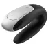 Satisfyer Double Fun - vibratore per coppia con app (nero)