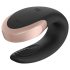 Satisfyer Double Love - Massaggiatore Intimo Intelligente a Doppia Stimolazione (nero)
