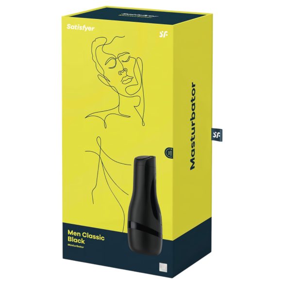 Satisfyer Men Classic - masturbatore manuale a suzione - nero