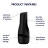 Satisfyer Men Classic - masturbatore manuale a suzione - nero