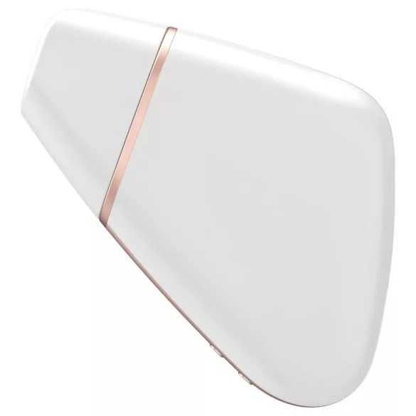 Satisfyer Love Triangle - stimolatore clitorideo a onde d’aria smart - bianco