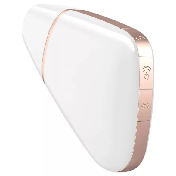 Satisfyer Love Triangle - stimolatore clitorideo a onde d’aria smart - bianco