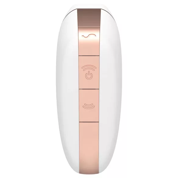 Satisfyer Love Triangle - stimolatore clitorideo a onde d’aria smart - bianco