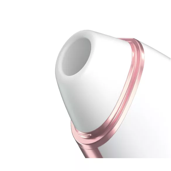 Satisfyer Love Triangle - stimolatore clitorideo a onde d’aria smart - bianco