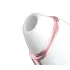 Satisfyer Love Triangle - stimolatore clitorideo a onde d’aria smart - bianco