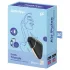 Satisfyer Love Triangle - succhia clitoride a onde d’aria smart - nero